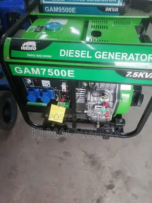Diesel 7.5kva Air Cooled Genset GAM 7500E