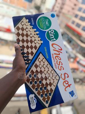 2 in 1 Chess and Draught Board Game >Chess Board - thumbnail 2