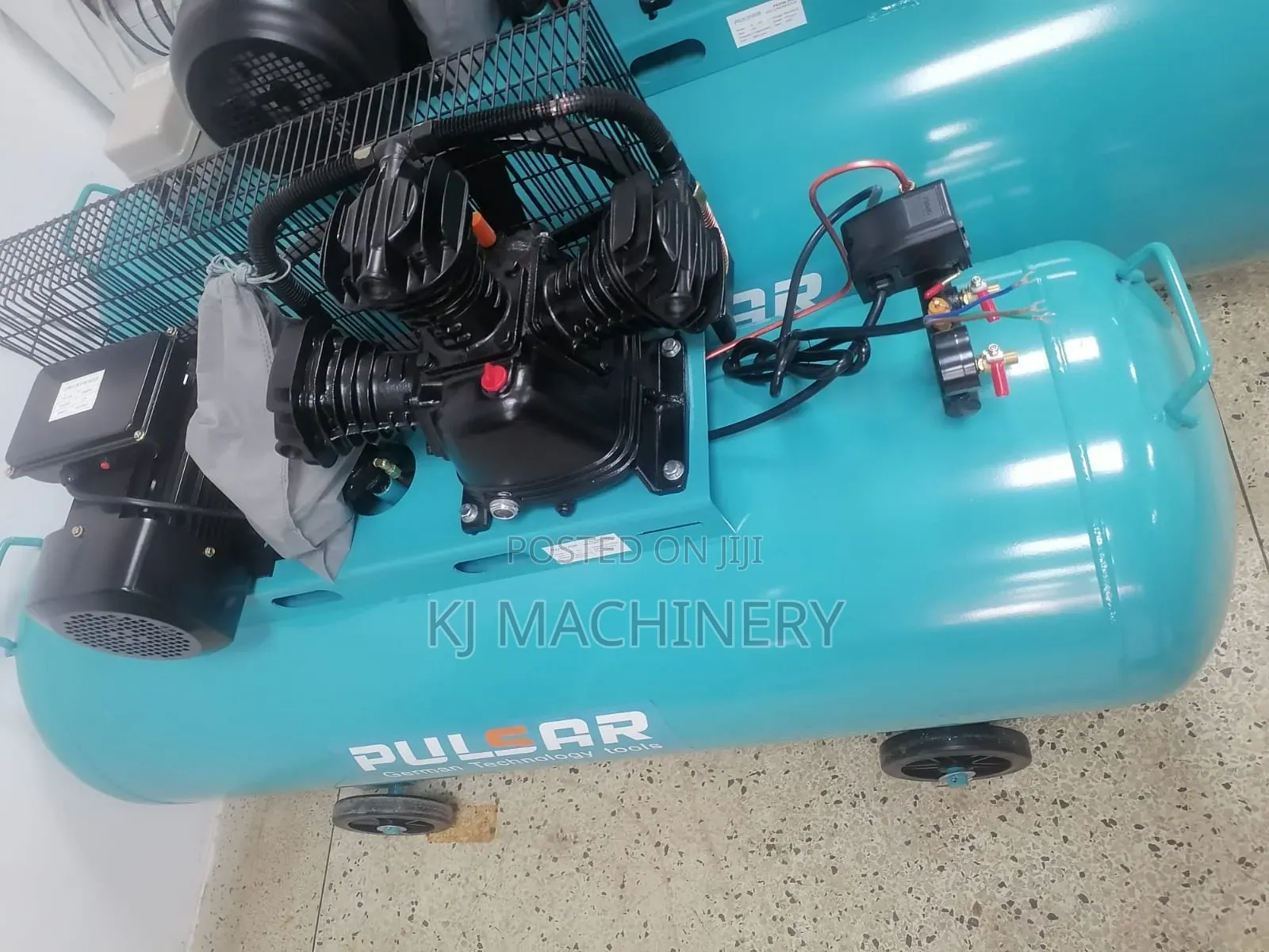 Pulsar Air Compressor 500l Electric Three Phase.