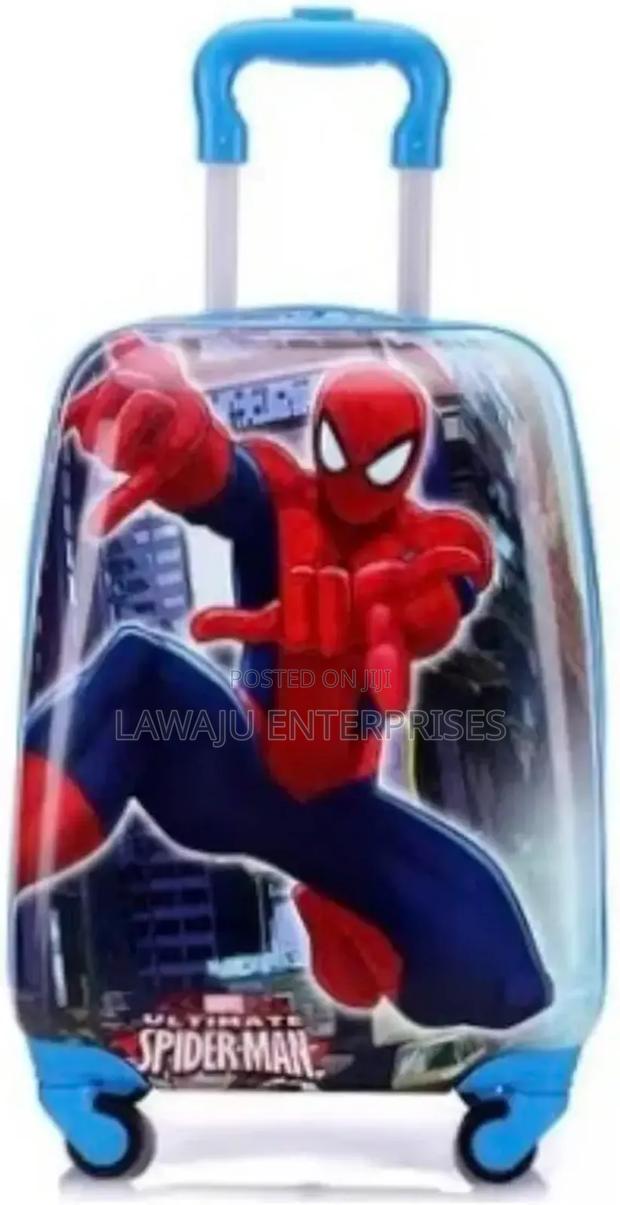 Spiderman Themed Trolley Bag - main view