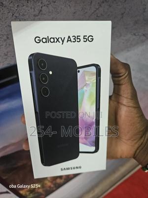 New Samsung Galaxy A35 256 GB Black - main view