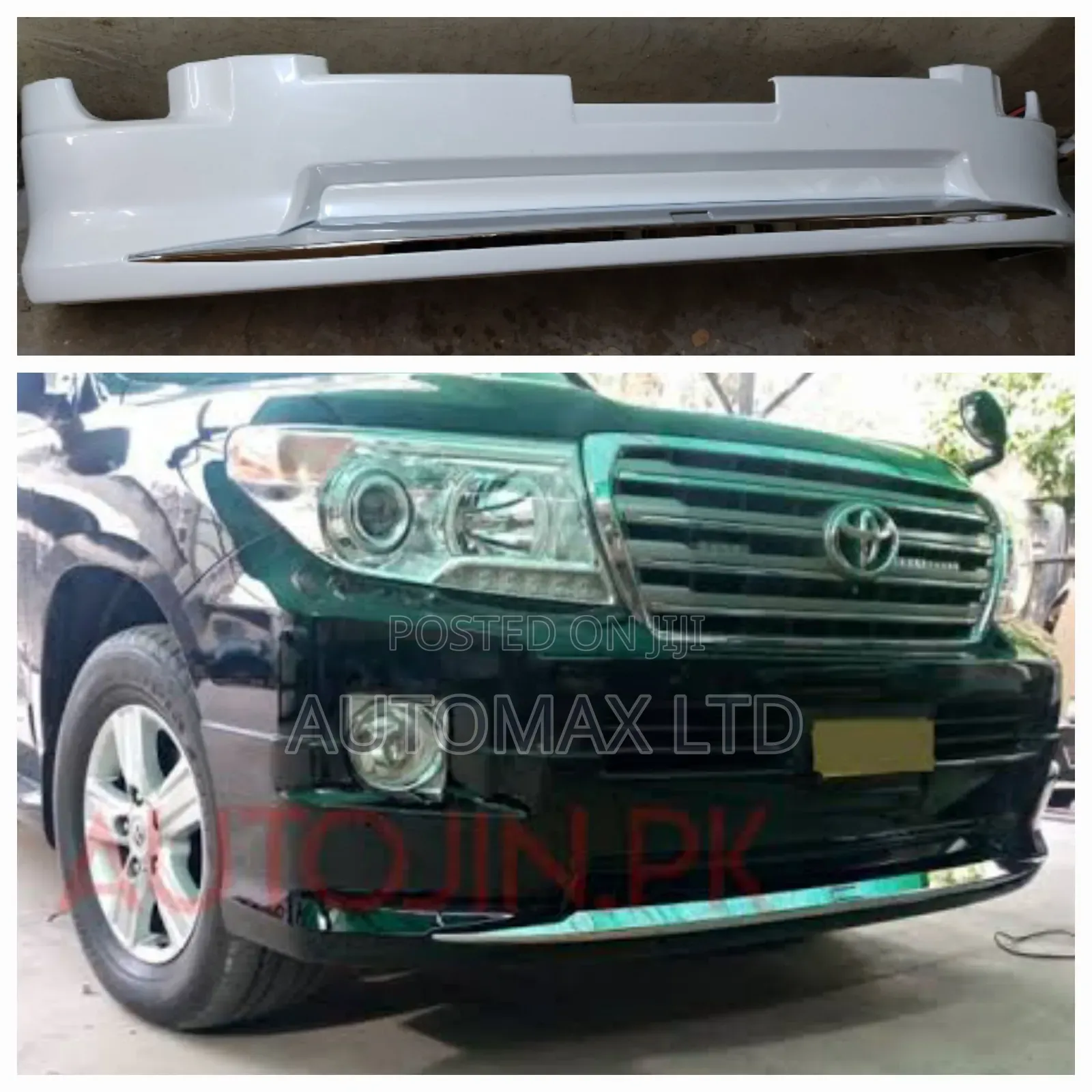 Bumper Lip Extension. For FJ200, Toyota Land Cruiser 2012/16