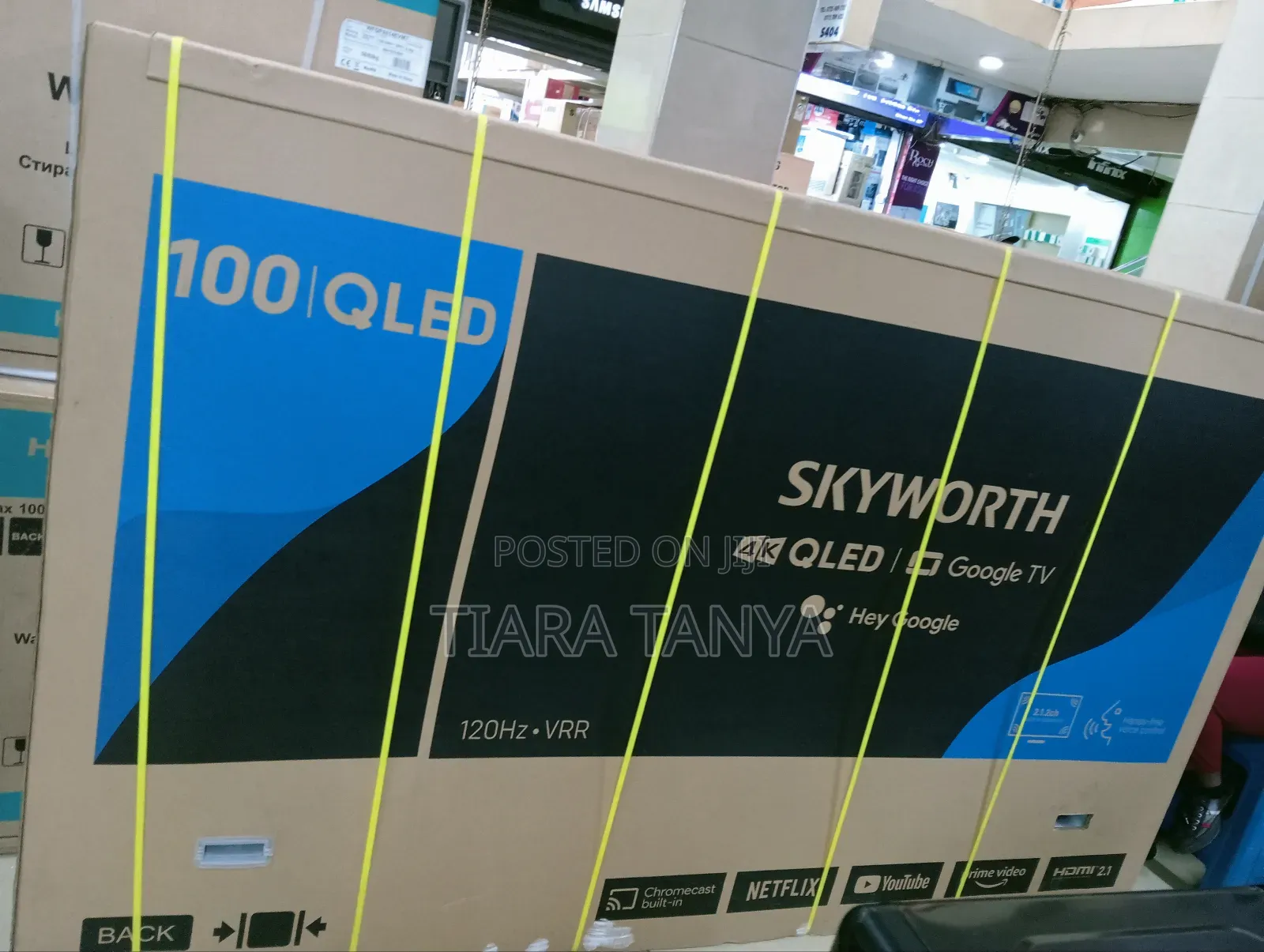 Skyworth 100 Inches Smart QLED Tv