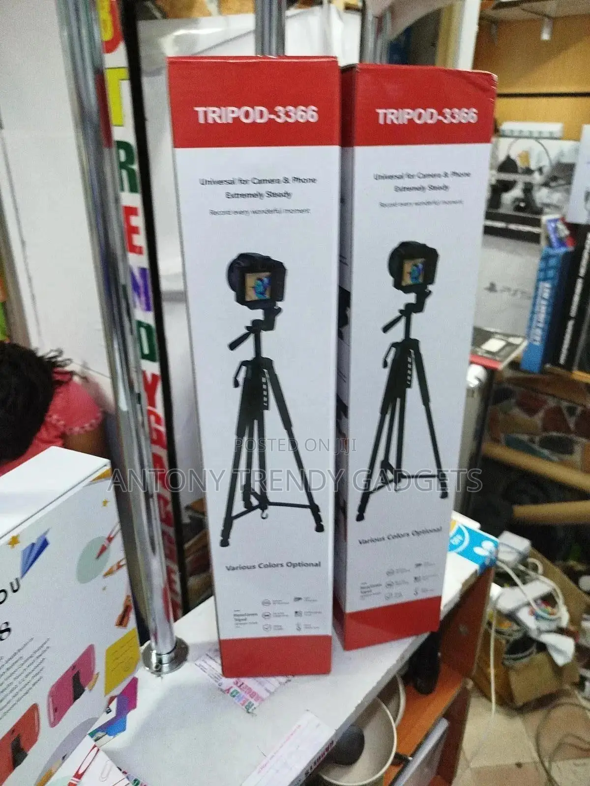 Heavy Duty Camera Tripod 3366: Unwavering Support,