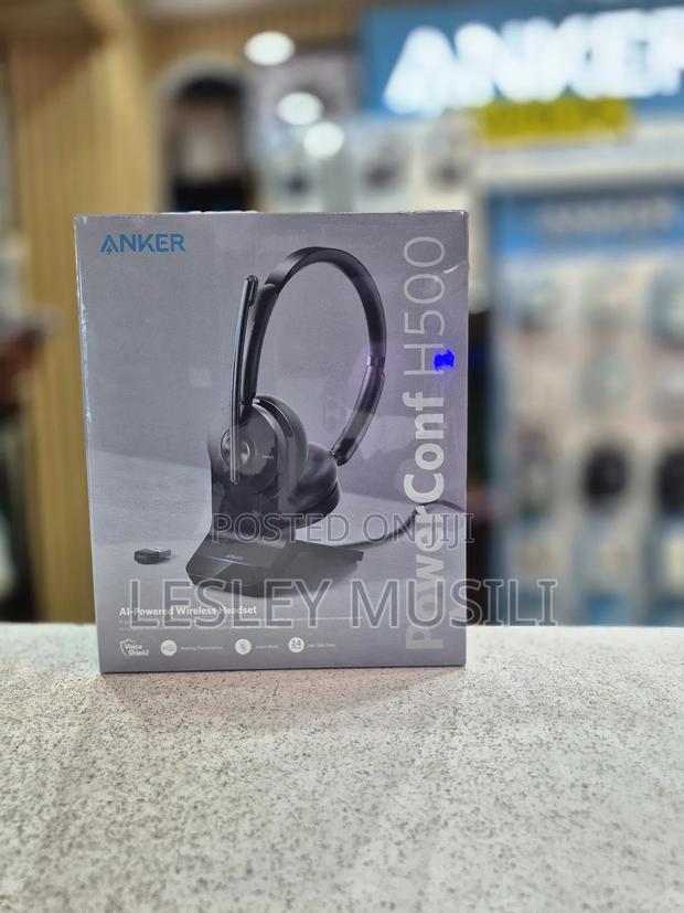 Anker Powerconf H500 –Bluetooth Headset With Charging Stand - main view