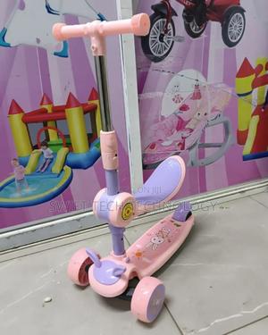 Kids Scooter ,Scooter 2 in 1 Pink - main view