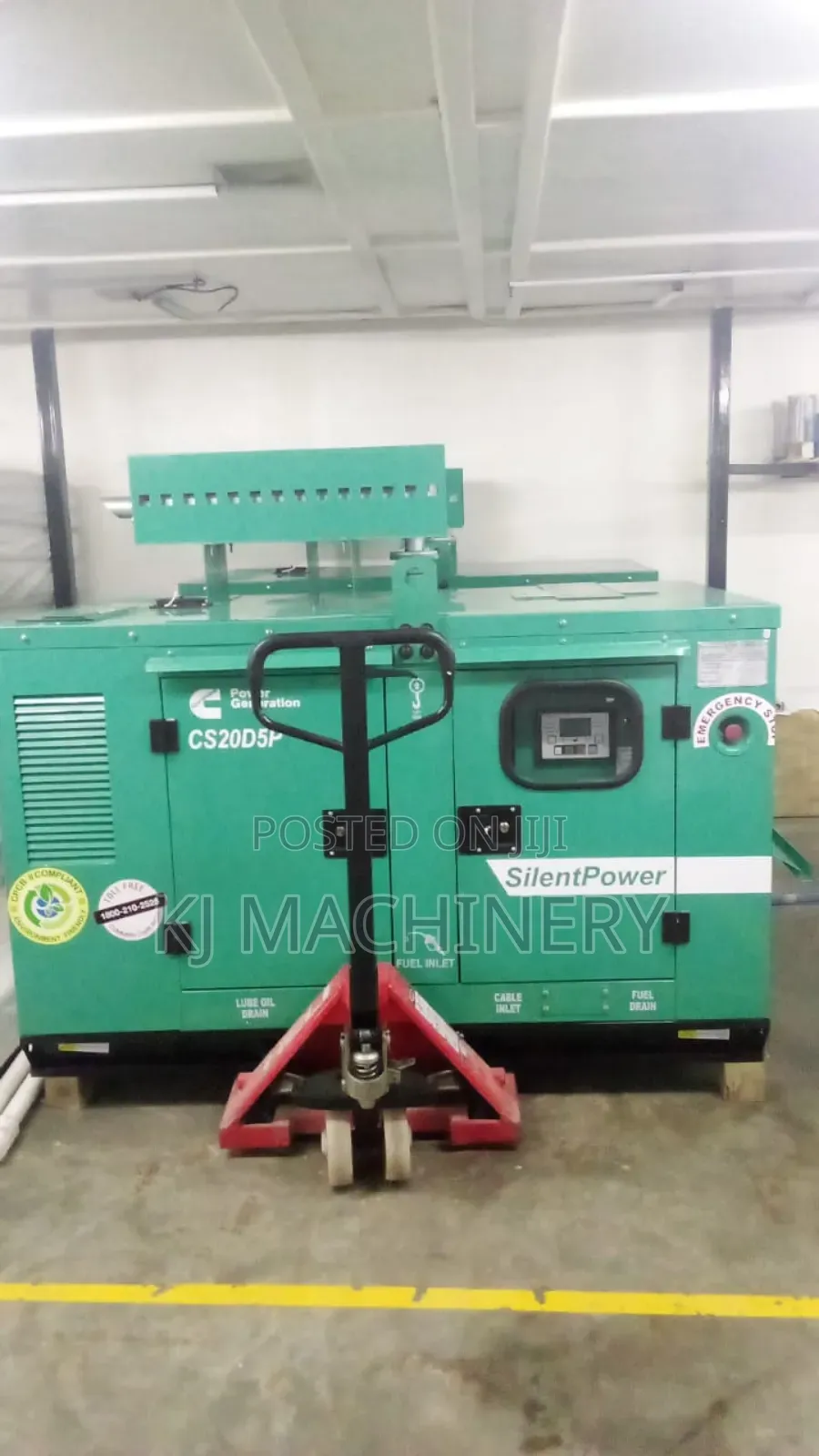 Cummins 20kva Three Phase Diesel Silent Generator.