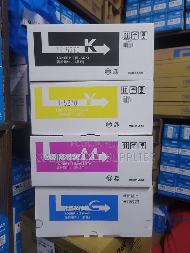 Original Tk 5270 Toner Kit (Black, Yellow, Cyan, Magenta)