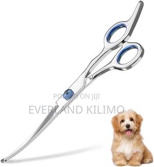 Pet Grooming Scissors - Curved - thumbnail 2