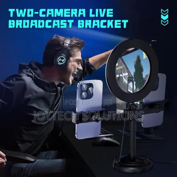 Ringlight Phone Stand Holder for Live Streaming - thumbnail 2