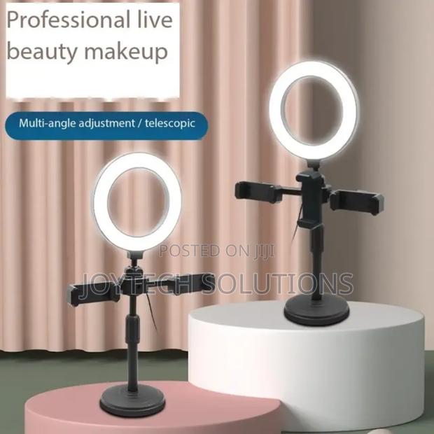 Ring Light Desktop Mobile Phone Holder - thumbnail 2
