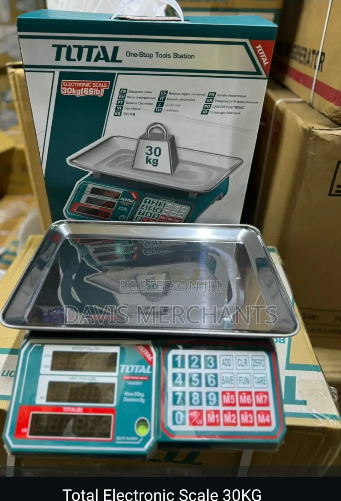 New Arrival for Total Electric 30kg Weighing Svale