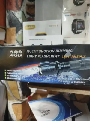 288 Dimmable Flashlight/Waterproof/Military Grade