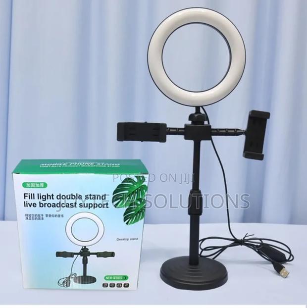 Multifunction Mobile Phone Tripod Table Stand. Live Stream - thumbnail 2
