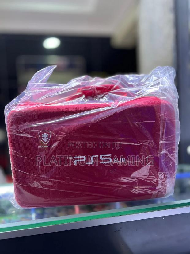 Red Ps5 Slim Bag