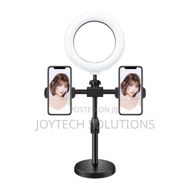 6 Inches Ringlight for Laptop/ Desktop Mobile Holder. - thumbnail 2