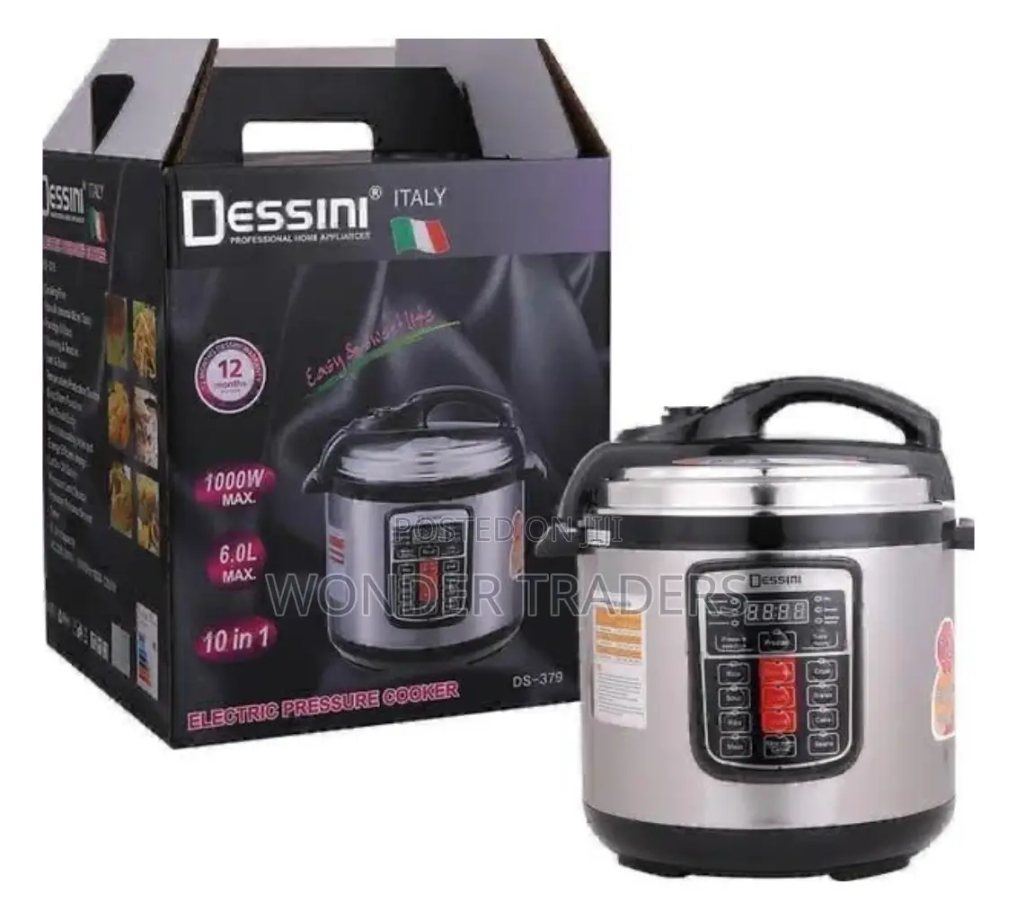Electric Pressure Cooker/6 Litre Dessini Ressure Cooker