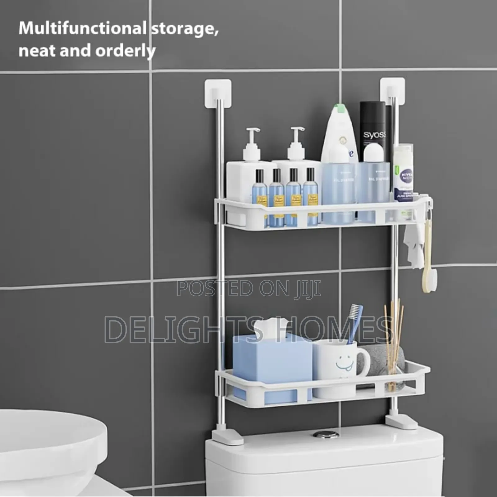 Multilayer Toilet Rack Organizer