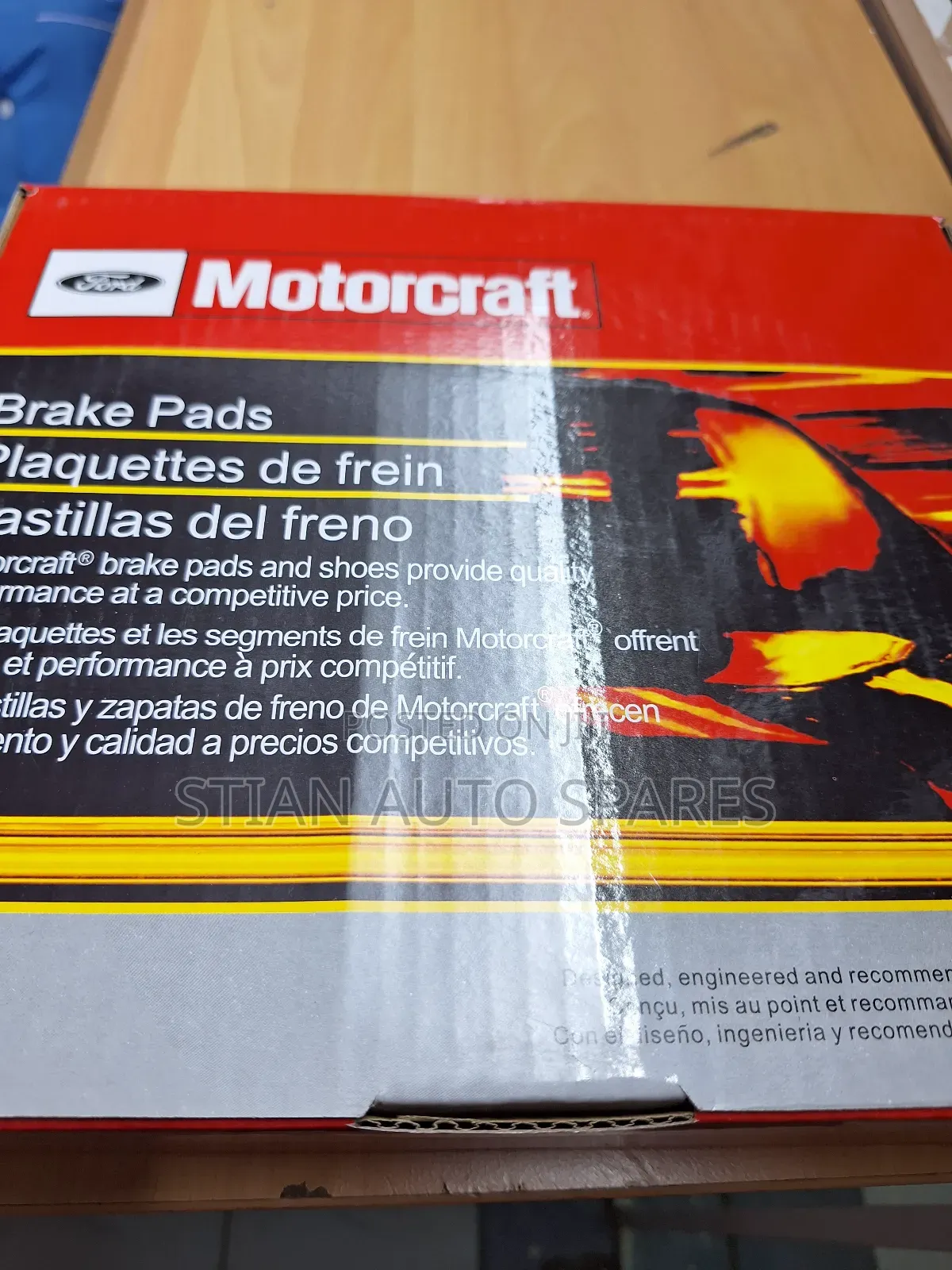 Ford Ranger 2.2/3.2 Genuine Front Brake Pad and Rear Lining