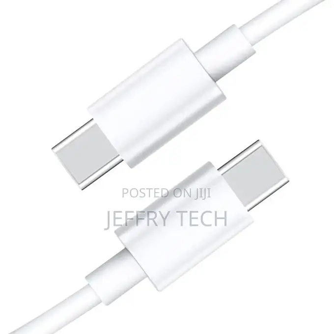 Short Type-C to Type-C Power Bank Cable for Charging and Syn