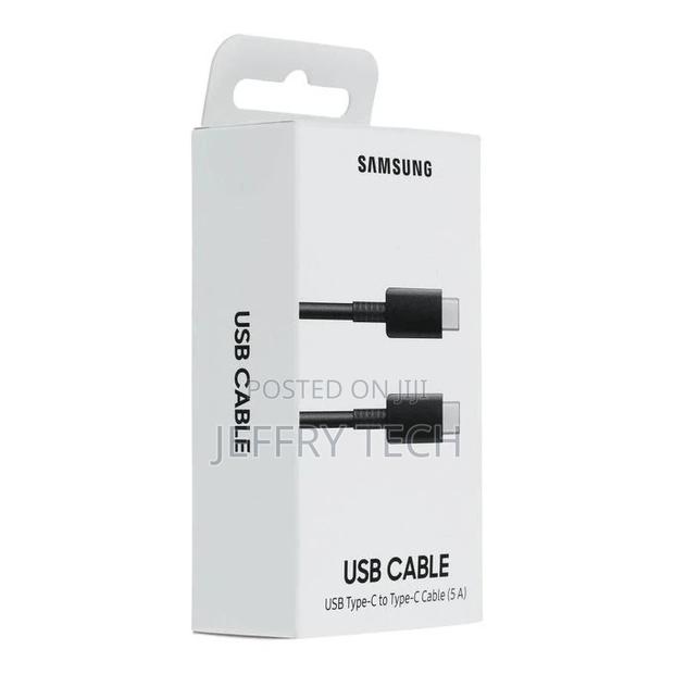 Samung Type C to Type C Cable Black - thumbnail 3