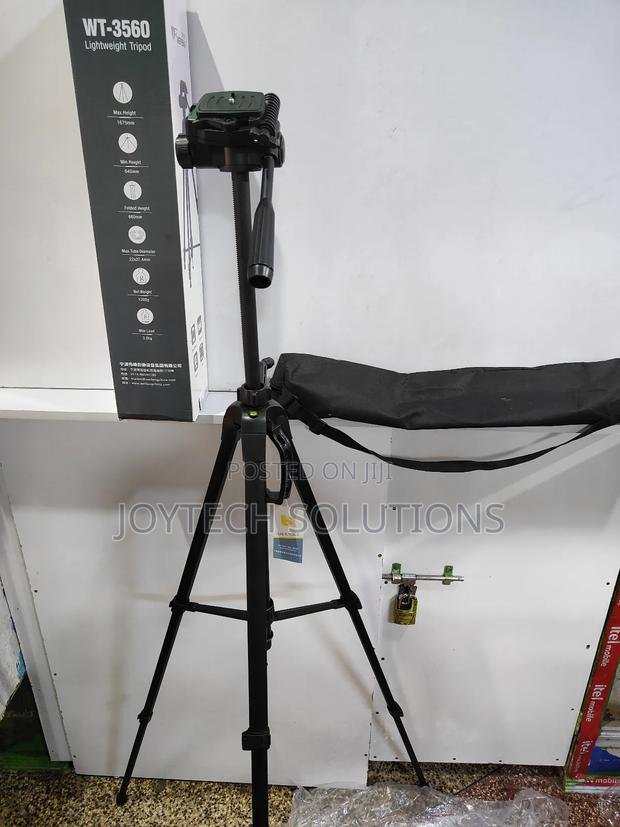 Phone Tripod Stand. 1.6 Meter High With Phone Holder - main view