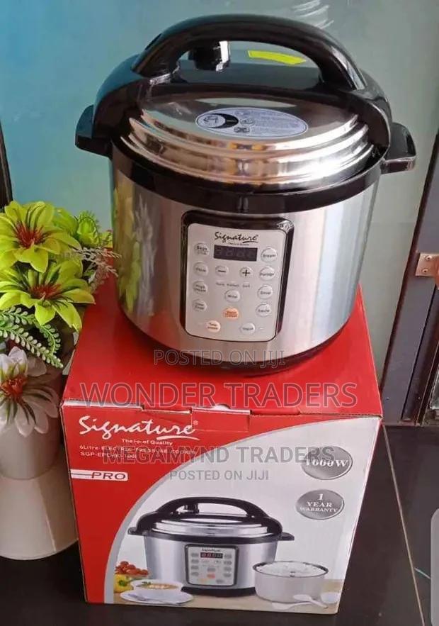 Signature Electric Pressure Cookers,6 Litre