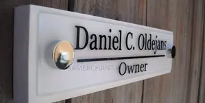Make a Bold Statement: Door Signs That Define Your Space