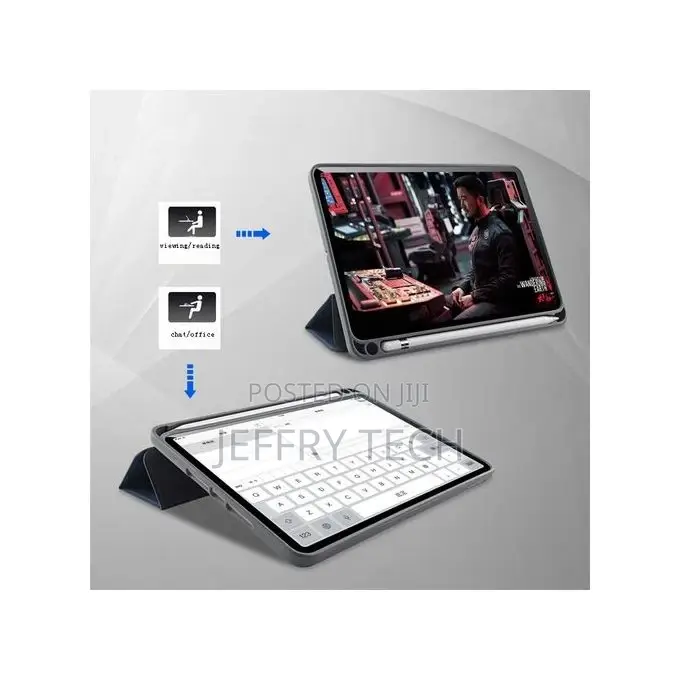 iPad 10.2 Mutural YASHI Series TPU + PU Cloth Pattern Textu