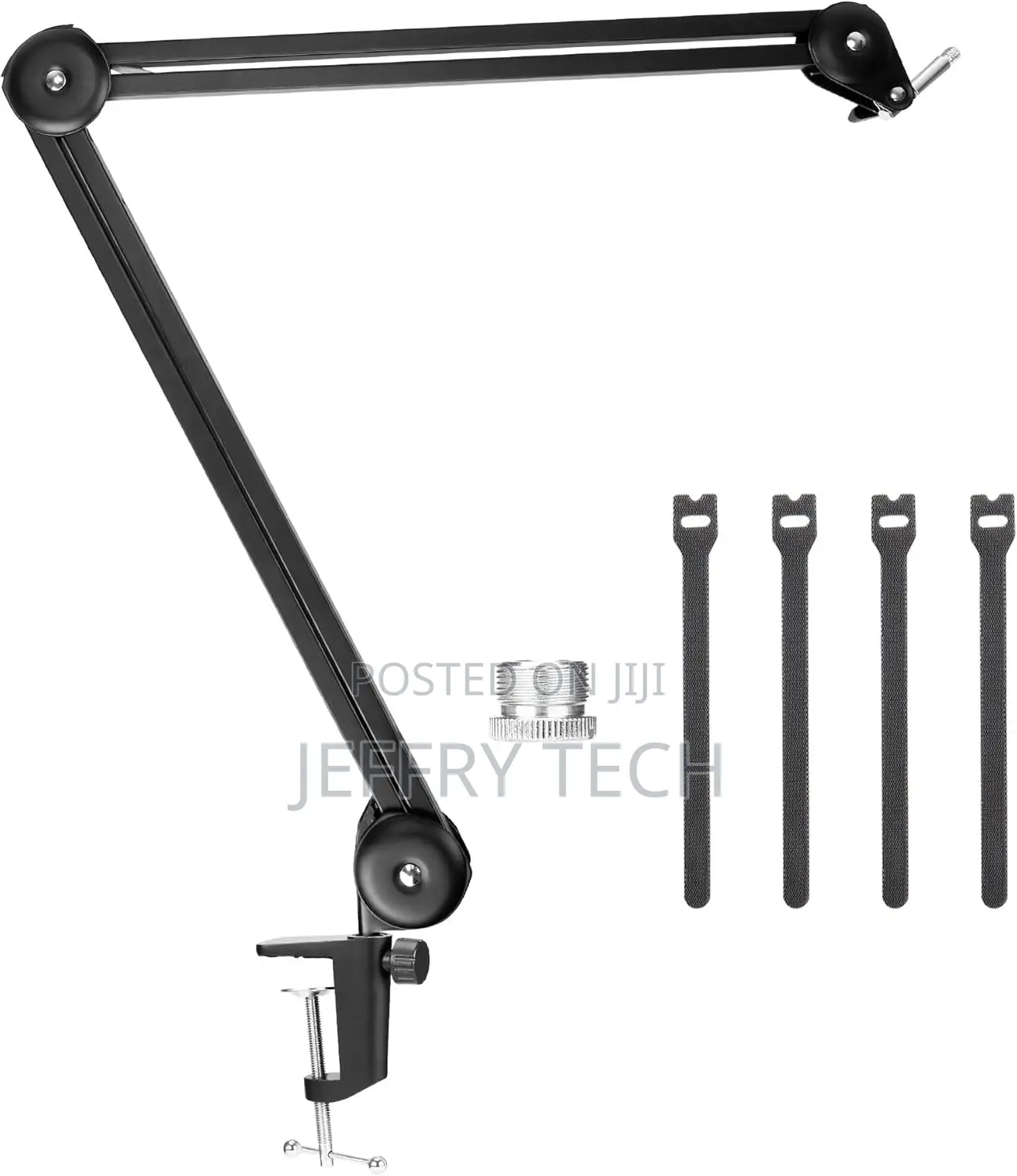 BOYA Microphone Boom Arm,Large Mic Arm (46 Inch) With Desk M