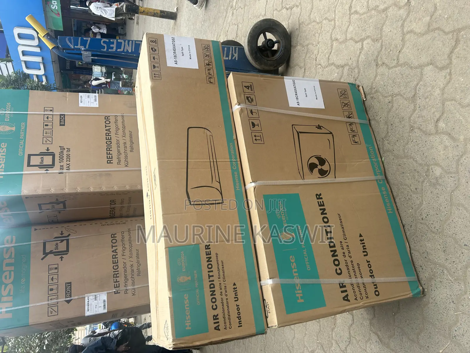 Hisense 18000 Btu Air Conditioner Indoor and Outdoor Unit