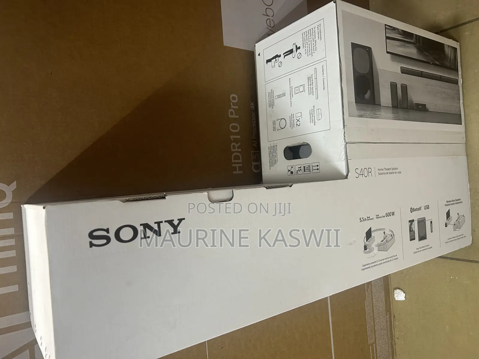 SONY 600w Sound Bar 5.1 Channel