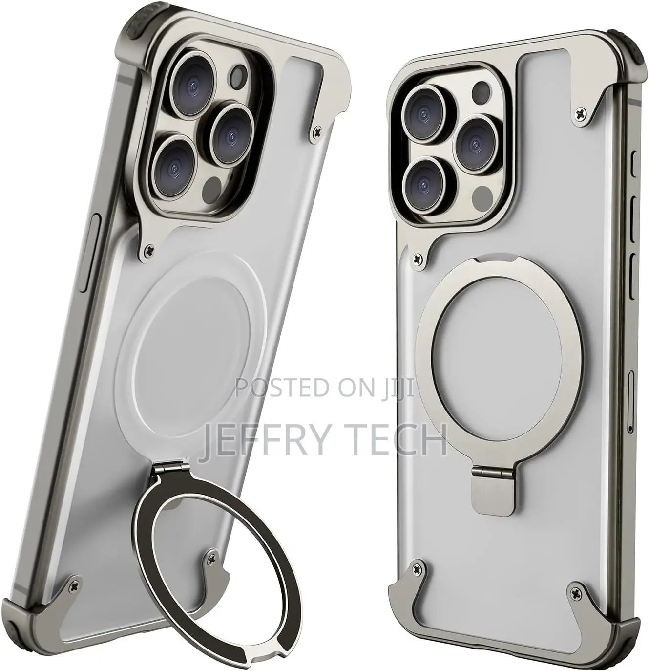 iPhone 15 Pro Case, Sleek Minimalist Protective Shock Absorp