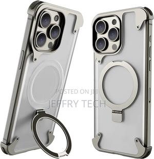 iPhone 15 Pro Case, Sleek Minimalist Protective Shock Absorp - thumbnail 2