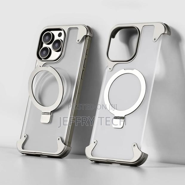 iPhone 15 Pro Case, Sleek Minimalist Protective Shock Absorp - thumbnail 3