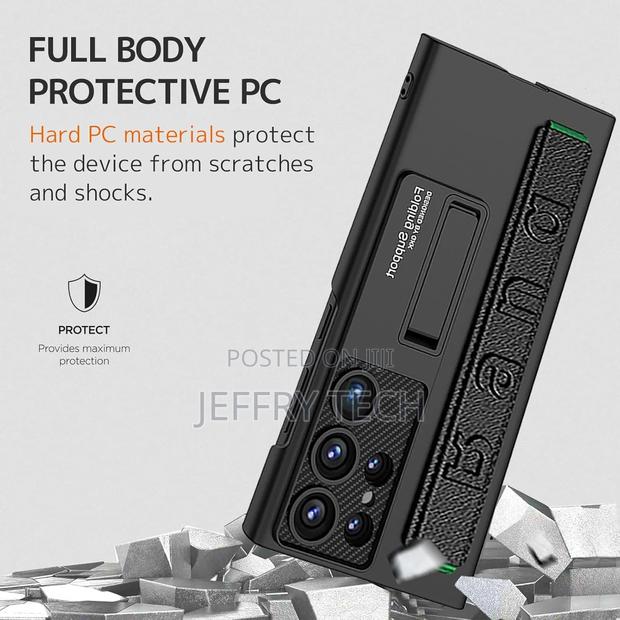 NINKI Compatible Samsung Galaxy S24 Ultra Case With Strap - thumbnail 3