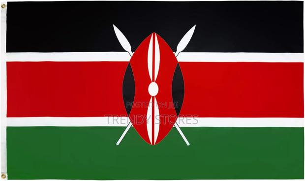 150*90cm Cotton Kenyan Flag