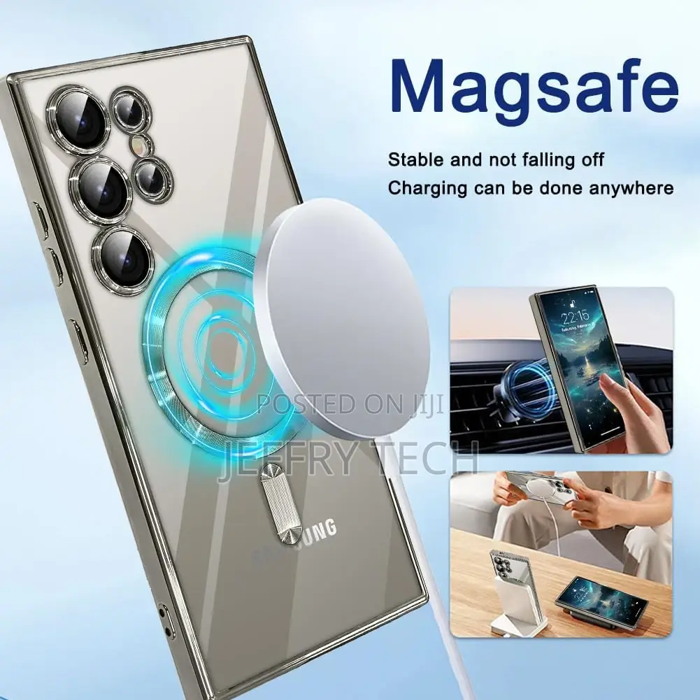 Magnetic Case for Samsung Galaxy S24 Ultra [Compatible With