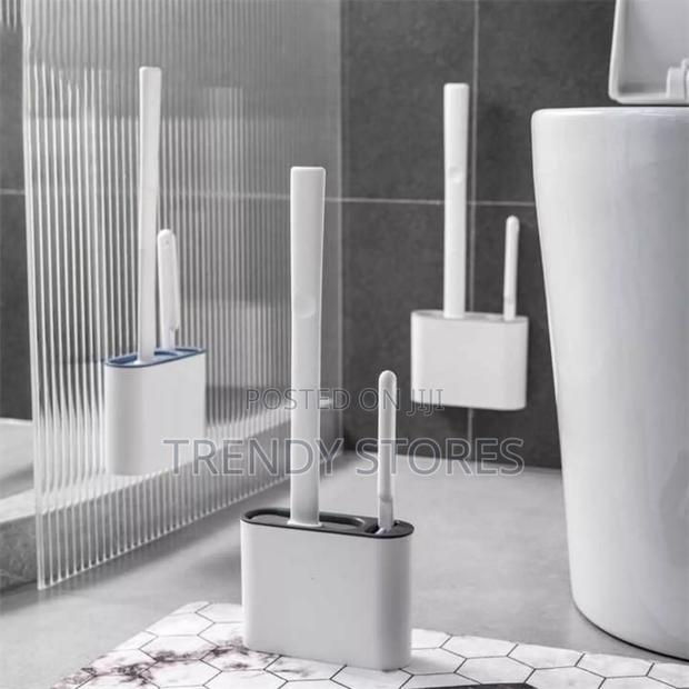 Wall Hanging Toilet Brush With Holder