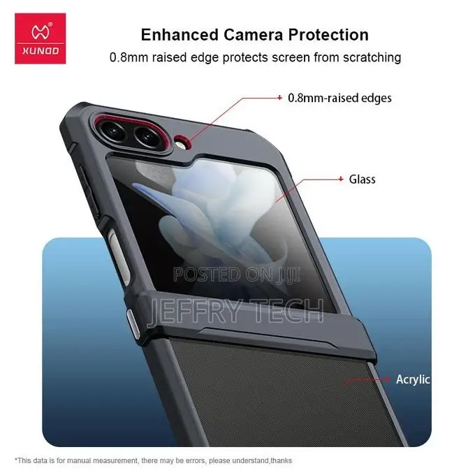 Samsung Foldable Screen Zflip5 Phone Case 5G Airbag Drop-Re
