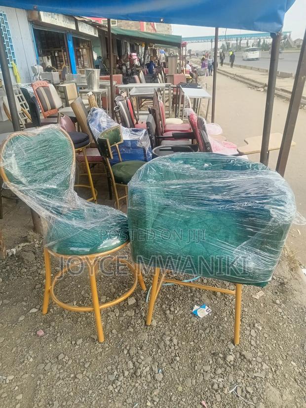 Manicure Seats 2 Pieces, Green - main view