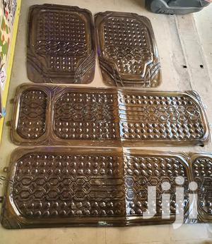 Clear Black 7 Seater Cojoined Mats