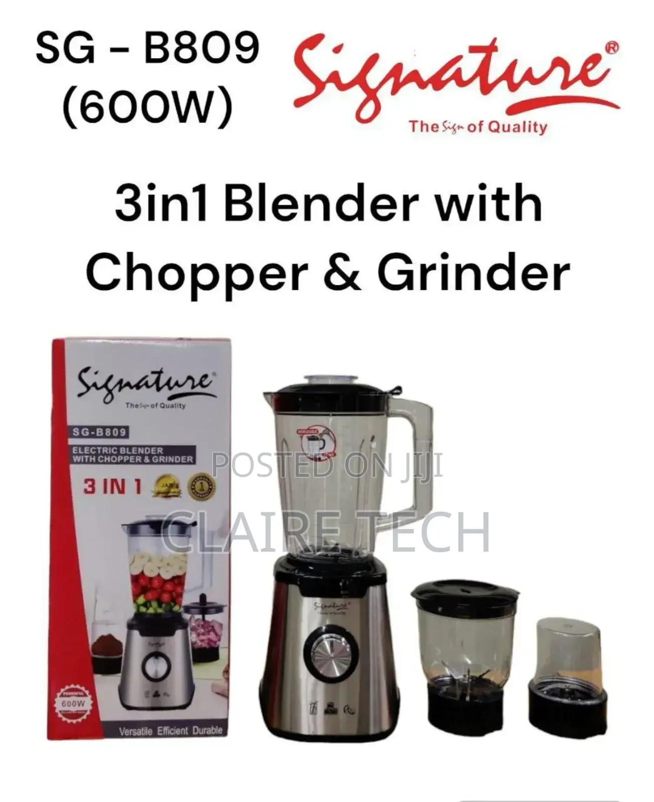 3 in 1 Signature Blender