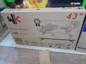 Wk 43 Inch Smart Android Tv Frameless Youtube Netflix - thumbnail 2