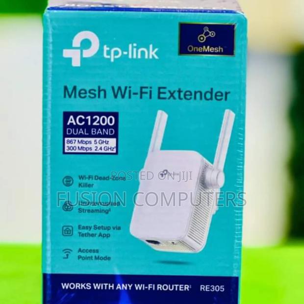 Tp-Link AC1200 Wireless N Wall Plugged Range Extender - thumbnail 2