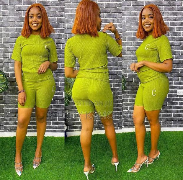 Stylish 2pc Short Set - thumbnail 2