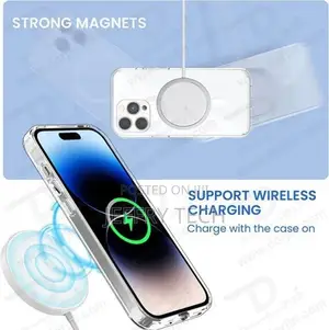iPhone 15 Pro Magnetic Magsafe Crystal Clear Case