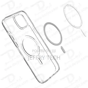 iPhone 15 Plus Magnetic Magsafe Crystal Clear Case