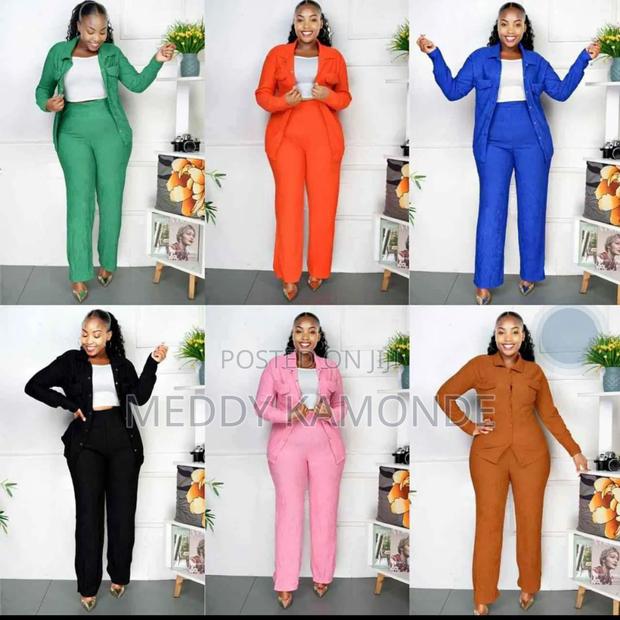 Designer 3pc Trouser Suit - thumbnail 2