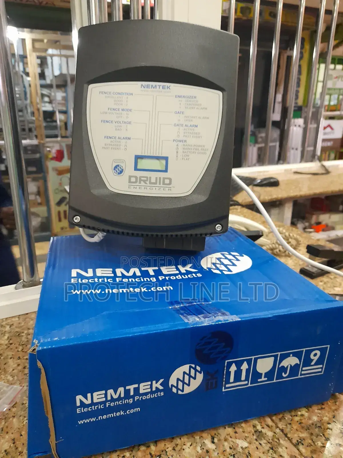 Nemtek Druid 13 LCD Electric Fence Energizer